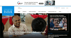 Desktop Screenshot of connectedtoindia.com