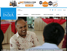 Tablet Screenshot of connectedtoindia.com